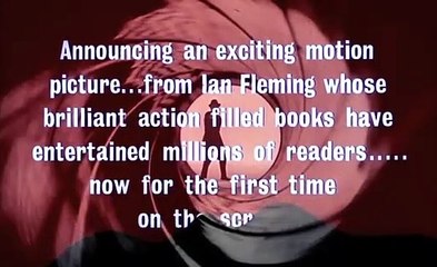 Dr. No Official Trailer #1 - Sean Connery Movie (1962) HD