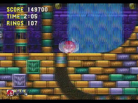 Let's Play Sonic 3 & Knuckles (Knuckles Run) [Part 2: Fly-ding]