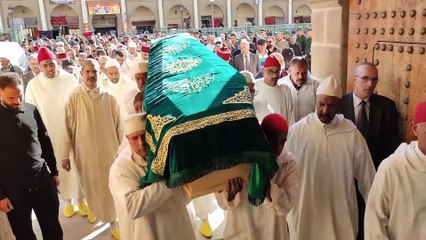 جنازة مهيبة تم, تشييع جثمان, الاميرة لالة أم الغيث, إلى متواها الاخير