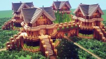 Wie baut man ein Survival Haus in Minecraft | Große Eiche Survival Base Tutorial