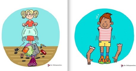Cette artiste s‘amuse à illustrer les expressions de la langue française