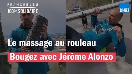 Le massage au rouleau avec Jérôme Alonzo