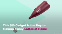 This $10 Gadget Is the Key to Making Fancy Lattes at Home