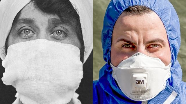 Comparing the Influenza Epidemic of 1918 to the Coronavirus