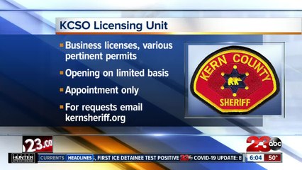 KCSO licensing unit