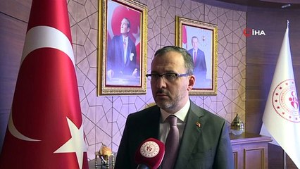 Bakan Kasapoğlu, olimpiyatların ertelenmesini değerlendirdi