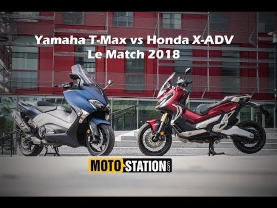 Honda X-ADV vs Yamaha TMAX DX : Le match choc scooter 2018 !