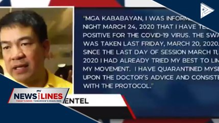Senator Pimentel tests positive for CoVID-19