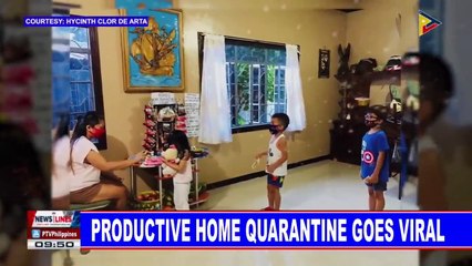 Productive home quarantine goes viral