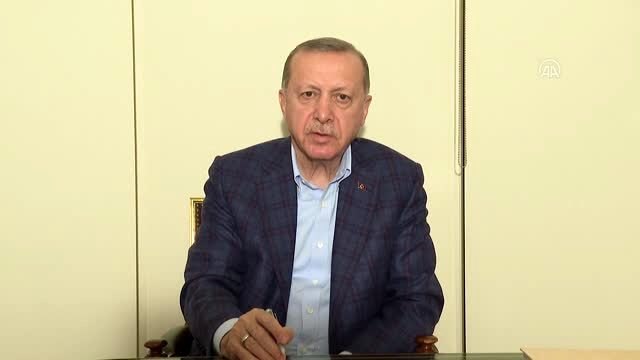 (HD) Cumhurbaşkanı Erdoğan: Bu zorlu süreci inşallah hep birlikte atlatacağız