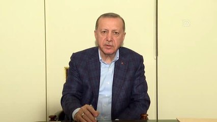 (HD) Cumhurbaşkanı Erdoğan: "Bu zorlu süreci inşallah hep birlikte atlatacağız"