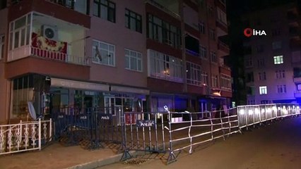 Rize'de taşıyıcı kolanları zarar gören 10 katlı bina tahliye edildi