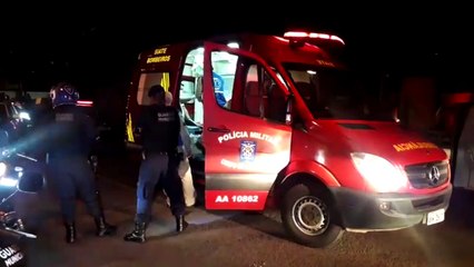 Motorista foge de perseguição da GM e só para após bater contra viatura