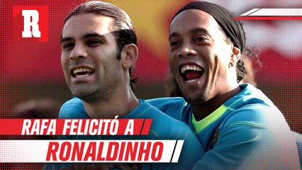 Rafa Márquez felicitó a Ronaldinho con conmovedor mensaje