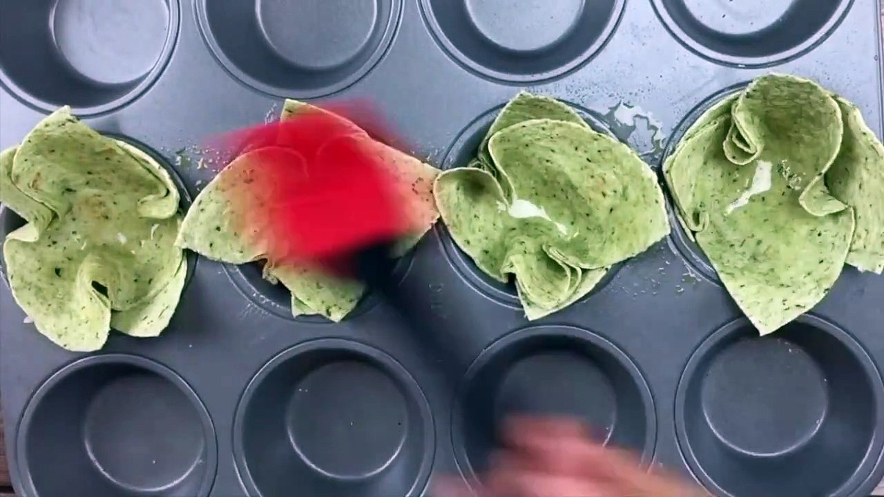 Cheesy Corn Tortilla Cups