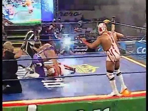 AAA Sin Limite 2009.12.18 Chilpancingo - Match #05 Crazy Boy, El Mesias & La Parka vs. Los Wagner Maniacos