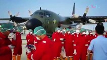 Pesawat TNI Tembus Langit China Ambil 'Alat Perang' Covid-19