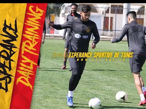 Espérance Sportive de Tunis الترجي الرياضي التونسي أنهى منذ قليل تحضيراته لمباراة الكأس ضد مستقبل المرسى