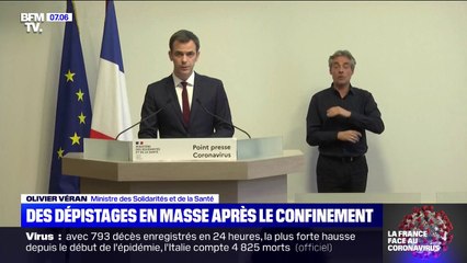 Download Video: Coronavirus: le gouvernement veut changer sa stratégie de dépistage après le confinement