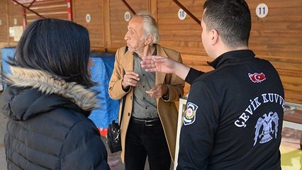 Adana'da yasağı delen yaşlılara polis uyarısı