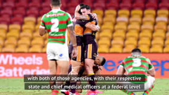 Australian PM leaves door open for rugby league to continue despite non-essential travel ban