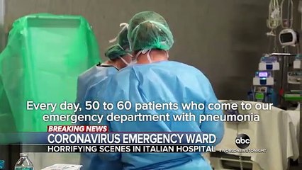 Italy records its highest death toll in a day