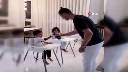 Cristiano Ronaldo'dan 'Evde kal' çağrısı