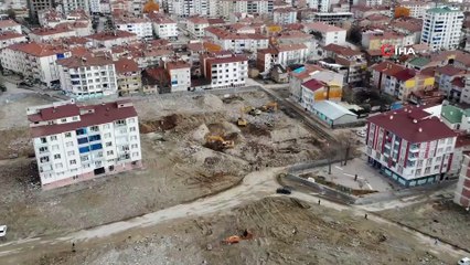 14 kişinin hayatını kaybettiği mahallenin son hali görüntülendi