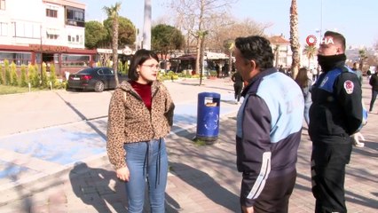 Korona virüsten korunmak için evde kalmak yerine sahile koştular