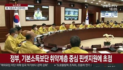 재난기본소득 거리 두는 靑…기류변화 가능성?