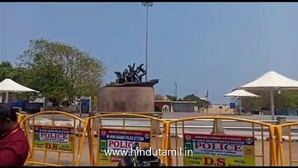 சென்னை நகர்வலம்: இடம்: நேப்பியர் பாலம்!  கரோனா முன்னெச்சரிக்கை: சுய ஊரடங்கு
