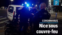 Centre-ville désert et policiers en patrouille : à Nice, le couvre-feu est décrété