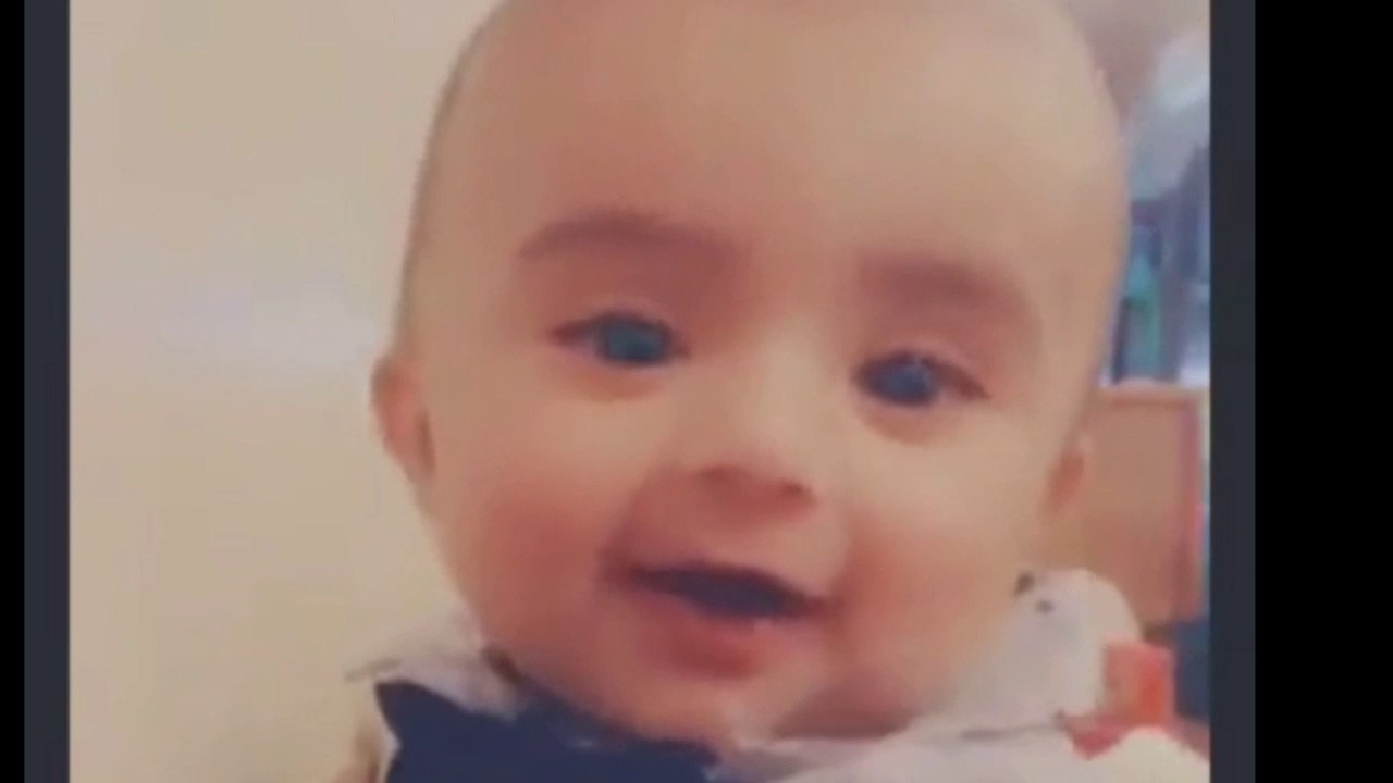 Cute baby.......[ funny video]