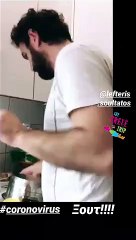 Μελέτης Ηλίας: Δες τι μαγείρεψε για την οικογένειά του μέρος 2