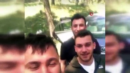 Uyarıları umursamayıp ormana gittiler, halay çekip sosyal medyadan canlı yayınladılar