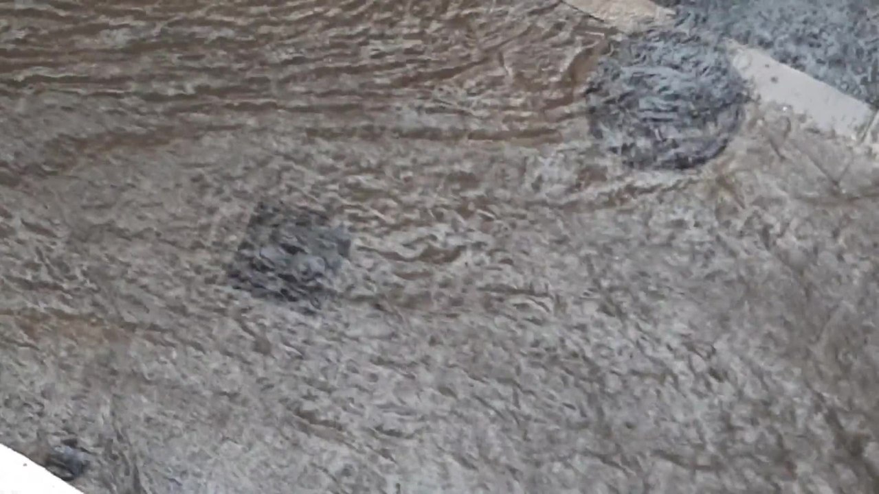 Fuertes lluvias en Palma de Mallorca