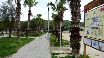 MUĞLA BODRUM'DA KORONAVİRÜS SESSİZLİĞİ