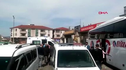 SAKARYA Otobüste rahatsızlanan yaşlı kadın koronavirüs endişesi korkusu yaşattı