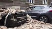 Croatie: un tremblement de terre provoque d'importants dégâts dans les rues de Zagreb