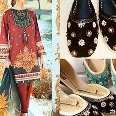 Beautiful khussa design for girls