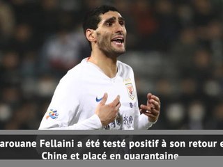 Coronavirus - Fellaini testé positif