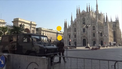 Coronavirus à Milan : "C'est comme un décor de cinéma"
