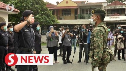 Download Video: Army personnel in PJ assisting MCO enforcement will not be armed, say cops