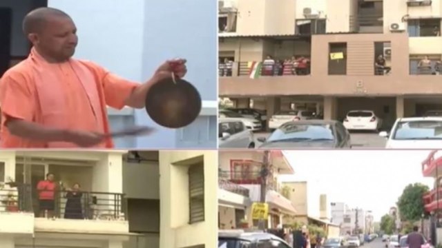 Watch: From Chennai to Delhi, nation salutes corona warriors