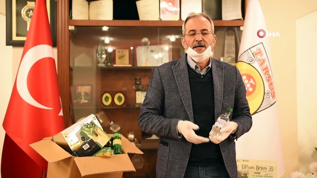 Tarsus'ta 65 yaş üstü 30 bin vatandaşa ücretsiz gıda kolisi dağıtılacak