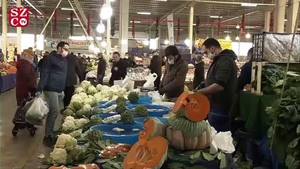 Beylikdüzü pazarından koronavirüs önlemi