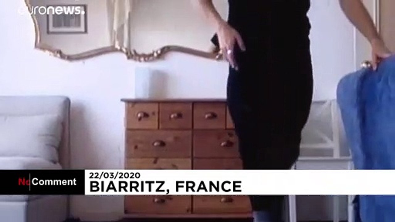 Coronavirus: Pariser Opernstar trainiert zu Hause