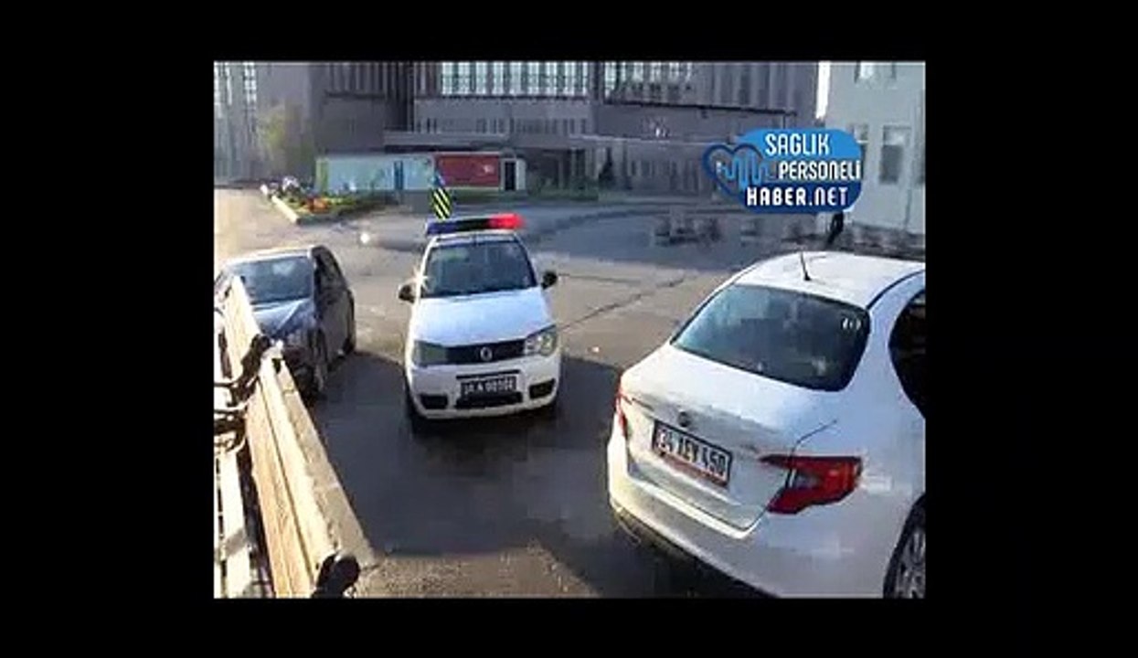Koronavirüs servisine alınmayan hasta yakını dehşet saçtı!