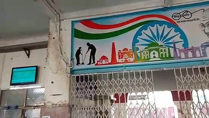 इटावा: जनता कर्फ्यू का माहौल, रेलवे स्टेशन पर पसरा सन्नाटा