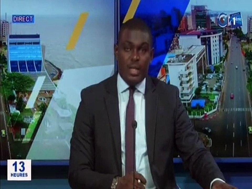 RTG - Déclaration du Président qui annonce un confinement partiel sur tout le territoire de 19 heures à 6 heures a compter du Dimanche 22 Mars